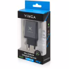 Зарядний пристрій Vinga 2xUSB-C + USB-A Display 45W (VCR45ACCDB) - Image 10