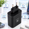 Зарядное устройство Vinga 2xUSB-C + USB-A Display 65W (VCR65ACCDB) - Image 2