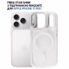 Чохол до мобільного телефона BeCover FIBRA Star Shine MagSafe Apple iPhone 17 Pro White (715431) - Image 4