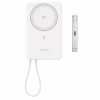 Батарея універсальна Ugreen 10000mAh 30W 1xUSB-C + 15W Magnetic Wireless + cable USB-C white (75983B) - Image 7