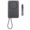 Батарея універсальна Ugreen 10000mAh 30W 1xUSB-C + 15W Magnetic Wireless + cable USB-C black (75982B) - Image 7
