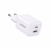 Зарядний пристрій Ugreen X514 1xUSB-C PD20W + 1xUSB GaN white (65006) - Image 2