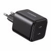 Зарядний пристрій Ugreen X526 2xUSB-C PD45W GaN black (65058) - Image 2