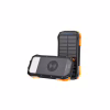Батарея универсальная Choetech 10000mAh, 5V/2.1A, solar panel, Qi-5W, Black-Orange (B659-OR) - Image 3
