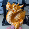 Пластик для 3D-принтера AzureFilm PLA SILK 1,75mm 1kg Flame Orange (FL171-2010) - Image 4