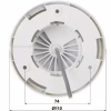 Камера відеоспостереження Hikvision DS-2CE72DFT-F (3.6) - Image 3