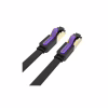 Патч-корд 15m UTP cat 7 RJ-45 flat black Vention (ICABN) - Image 3