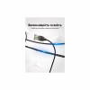 Патч-корд 0.5m UTP cat 6A RJ-45 slim black Vention (IBIBD) - Image 7