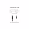Патч-корд 0.5m UTP cat 6A RJ-45 slim black Vention (IBIBD) - Image 8