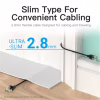 Патч-корд 1m UTP cat 6A RJ-45 slim black Vention (IBIBF) - Image 4