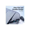 Патч-корд 1m UTP cat 6 RJ-45 flat black Vention (IBJBF) - Image 4