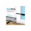 Патч-корд 1m UTP cat 6 RJ-45 flat black Vention (IBJBF) - Image 5