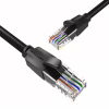 Патч-корд 1.5m UTP cat 6 RJ-45 flat black Vention (IBJBG) - Image 3