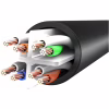 Патч-корд 1.5m UTP cat 6 RJ-45 flat black Vention (IBJBG) - Image 5