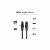 Патч-корд 5m UTP cat 6 RJ-45 flat black Vention (IBJBJ) - Image 2