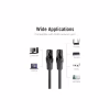 Патч-корд 3m UTP cat 6 RJ-45 flat black Vention (IBABI) - Image 3