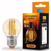 Лампочка Videx Filament G45FA 6W E27 2200K 220V (VL-G45FA-06272) - Image 2