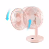 Вентилятор Jisulife Desktop small fan 01 Pink - Image 2