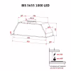 Витяжка кухонна Perfelli BIS 5653 BL 1000 LED - Image 12
