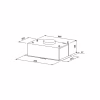 Вытяжка кухонная Jantar BILT 650 LED 52 BL - Image 10