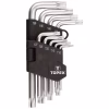 Ключ Topex ключи шестигранные Torx T10-T50, набор 9 шт.*1 уп. (35D960) - Image 2