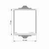 Выключатель Videx BINERA IP65 наружный 1кл серый (VF-BNW11-36125) - Image 4