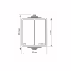 Выключатель Videx BINERA IP65 наружный 2кл серый (VF-BNW12-G) - Image 4