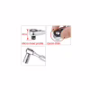 Трещотка Toptul мини 1/4" 60 зубцов, быстрый диск (CHDU0801) - Image 2