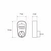 Таймер-розетка EUROELECTRIC 16A/3600W 7дн, White (ST-16A/3,60kW(E)) - Image 7