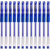 Ручка гелева Baoke 0.5 мм, з грипом, синя, 12 шт (PC880D/F-blue) - Image 2