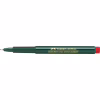 Лайнер Faber-Castell ручка капиллярная FINEPEN 1511 Document красный 0,4 мм (2203) - Image 2
