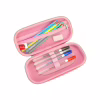 Пенал Cool For School блискучий 1 відділення з органайзером рожевий (QT-5780-Pink) - Image 2