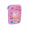 Пенал Cool For School со скрытым зеркальцем 1 отделение с органайзером розовый (QT-5760-Pink) - Image 2