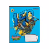 Зошит Kite Ninja Turtles, 18 аркушів, клітинка (NT24-236) - Image 6