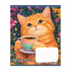 Зошит 1 вересня Sunny cat А5 12 аркушів коса лінія (768770) - Image 2