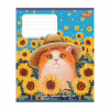 Тетрадь 1 вересня Sunny cat А5 12 листов коса линия (768770) - Image 3