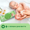 Дитячі вологі серветки Smile baby з екстрактом ромашки, алое і вітамінним комплексом з клапаном 72 шт (4823071653984) - Image 5