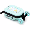 Самокат iSporter Travel 2в1 з валізою м'ятний (K3_Mint) - Image 10