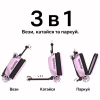 Самокат iSporter Travel 2в1 с чемоданом розовый (K3_Pink) - Image 3