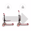 Самокат Kinderkraft Halley 2 Rose Pink (KRHALL02PNK0000) (5902533930173) - Image 4