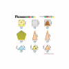 Конструктор Picasso магнітний Tiles Dinosaur Set з 8 фігурками динозаврів 38 деталей (817338028848) - Image 5