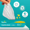 Дитячі вологі серветки Pampers Fresh Clean Baby Wipes 4 х 80 шт (320 шт) (8001841078052) - Image 5