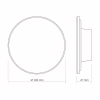Светильник Videx IP65 VIDEX WL03 12W 3000K-4000K-6500K White (VL-WL03-12CW) - Image 6