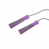 Скакалка PowerPlay 4206 Cіро-фіолетова (PP_4206_Grey/Violet) - Image 4