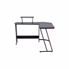 Компьютерный стол GT Racer T-1741 Black (T-1741 (130x130x45x73) Black) - Image 4