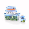 Пищевой контейнер Tefal Master Seal набір 5 шт, прозорий, синій (K3029012) - Image 4