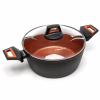 Кастрюля Hölmer кована з кришкою CR-1342-SBMCL Carrot 4,2 л (CR-1342-SBMCL Carrot) - Image 3