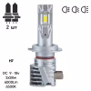 Автолампа PULSO LED-chips 7535/9-18v/2x28w/6000Lm/6500K (M6-H7) - Image 2