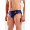 Плавки Arena Double Graphic Swim Briefs 010951-705 темно-синій, помаранчевий 110 (3468337766285) - Image 3
