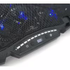 Подставка для ноутбука IceCoorel 10-17", 15*60mm 2500 RPM, TYPE-C+USB, 400x305x39mm, Black (K12) - Image 4